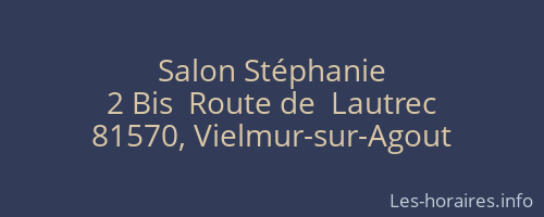 Salon Stéphanie