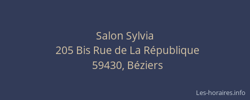 Salon Sylvia