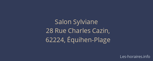 Salon Sylviane