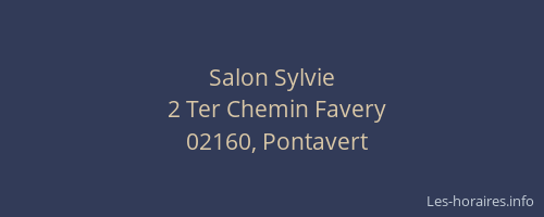 Salon Sylvie