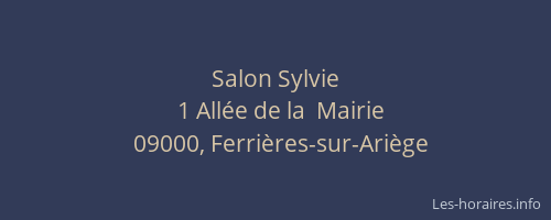 Salon Sylvie