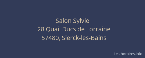 Salon Sylvie
