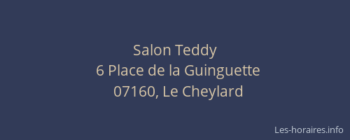 Salon Teddy
