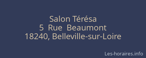 Salon Térésa
