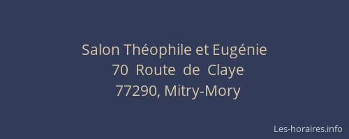 Salon Théophile et Eugénie