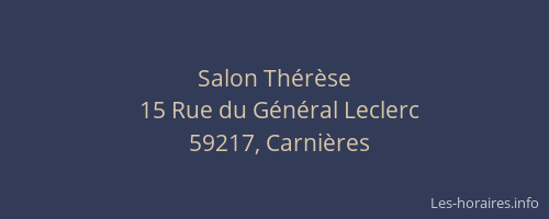 Salon Thérèse