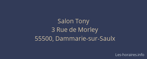 Salon Tony