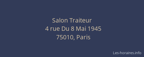 Salon Traiteur