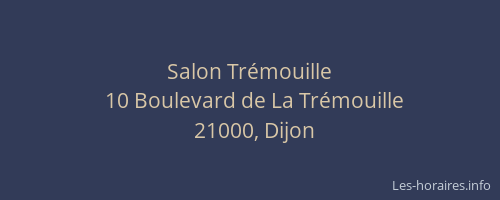 Salon Trémouille