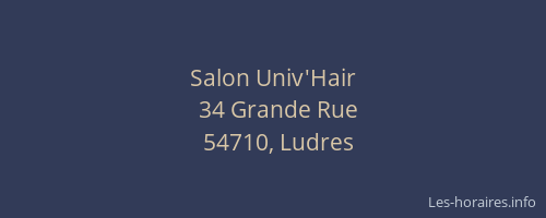 Salon Univ'Hair