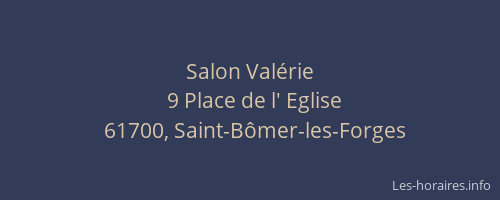 Salon Val&eacute;rie