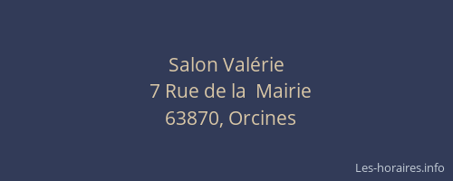 Salon Valérie