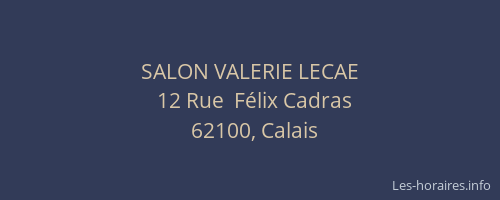 SALON VALERIE LECAE