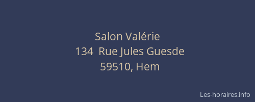 Salon Valérie