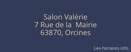Salon Valérie