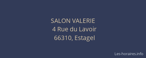 SALON VALERIE