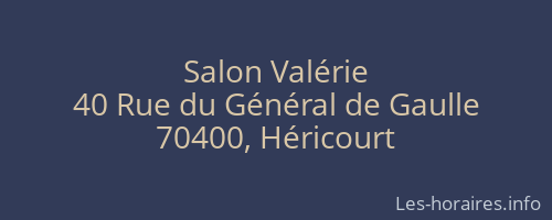 Salon Valérie