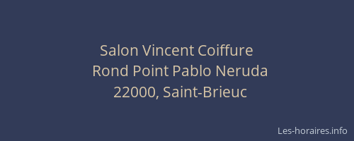 Salon Vincent Coiffure