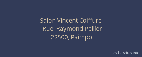 Salon Vincent Coiffure