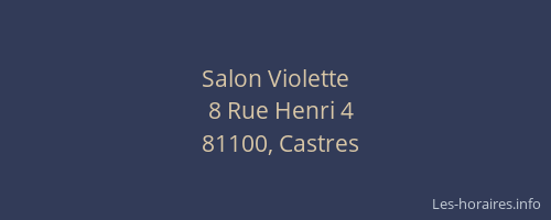 Salon Violette