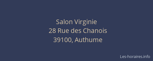 Salon Virginie