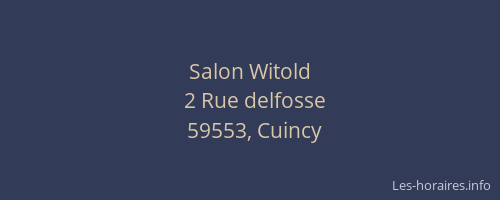 Salon Witold