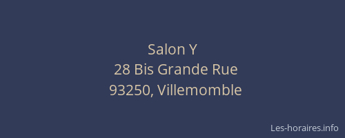 Salon Y