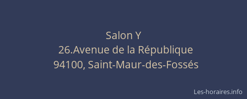 Salon Y