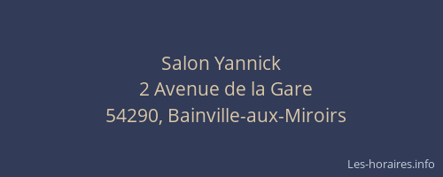 Salon Yannick