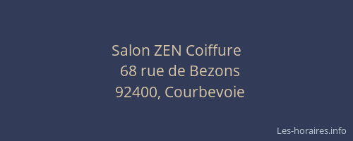 Salon ZEN Coiffure