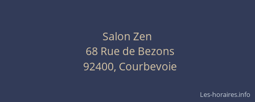 Salon Zen