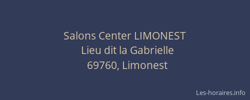 Salons Center LIMONEST