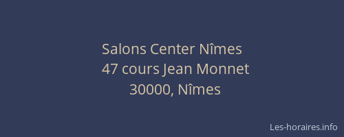 Salons Center Nîmes