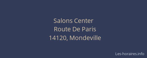 Salons Center