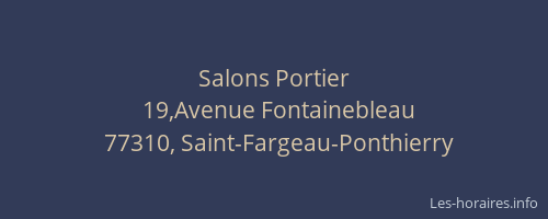 Salons Portier