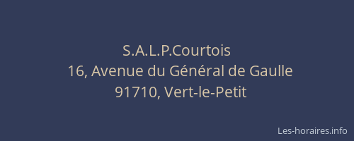 S.A.L.P.Courtois