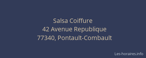 Salsa Coiffure