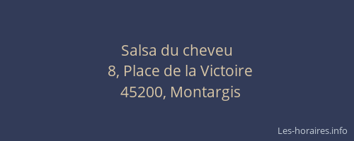 Salsa du cheveu