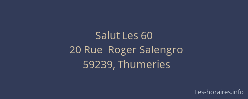 Salut Les 60