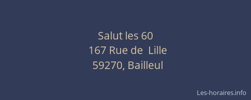 Salut les 60