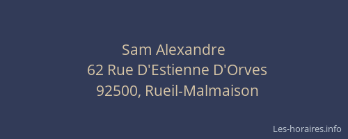 Sam Alexandre