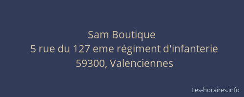 Sam Boutique