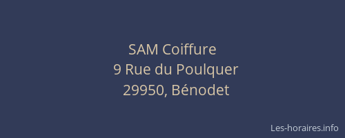 SAM Coiffure