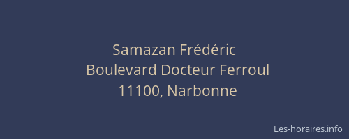Samazan Frédéric