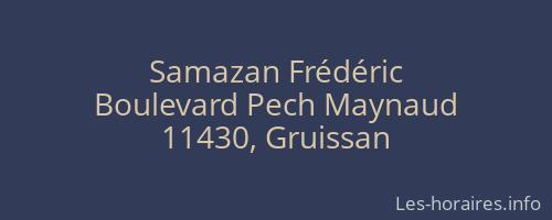 Samazan Frédéric