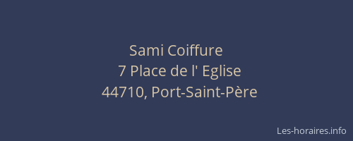 Sami Coiffure