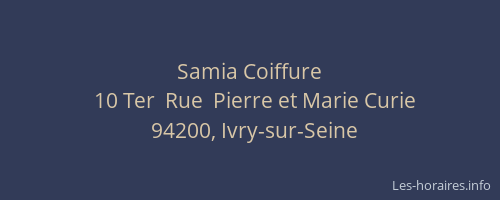 Samia Coiffure
