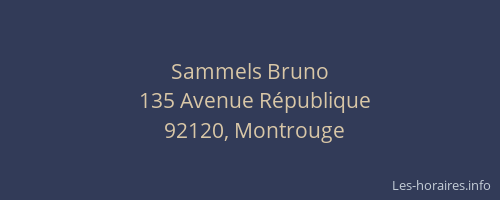 Sammels Bruno