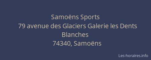 Samo&euml;ns Sports
