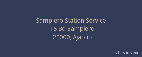 Sampiero Station Service
